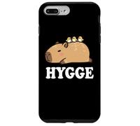 Kawaii Kids Sleep Hygge Boys Girls Capybara Pajama Shirt Custodia per iPhone 7 Plus/8 Plus