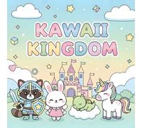 Kawaii Kingdom: A Cute Animal Fantasy Coloring Book with Chibi Dragons, Unicorns & Knight Friends