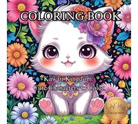 Kawaii Kingdom: Cute Characters to Color: A Delightful Journey into a World of Adorable Animals and Whimsical Friends