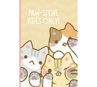Kawaii Kitten Journal: For Cat Lovers, A Cute Cat-Themed Lined Notebook for Journaling, Writing, and Daily Pawsitivity - 120 Pages, For Kitten Lovers, Kawaii, Kitten Composition Notebook