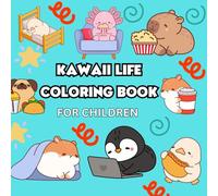 Kawaii Life: A World of Cute and Colorful Adventures: Adorable Kawaii Scenes to Color - Perfect for Relaxation, Creativity, and Fun