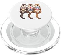 Kawaii Lontri Marine Tè Al Latte Video Game Donut Lontra PopSockets PopGrip per MagSafe