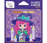 Kawaii magique: 10 cartes à gratter dorées