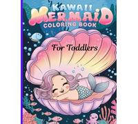 Kawaii Mermaid Coloring Book For Toddlers