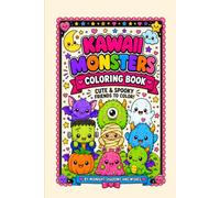 Kawaii Monsters Coloring Book: Cute & Spooky Friends to Color