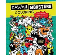 Kawaii Monsters Coloring Book (Tascabile) Chartwell Coloring Books