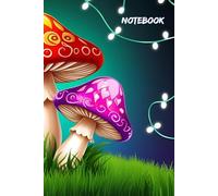 Kawaii Mushroom Anime Notebook: Cute Aesthetic Journal for Writing, and School Notes - Perfect Gift for kids and Anime Lovers.