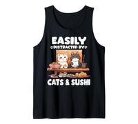 Kawaii Neko - Gatto Giapponese Sushi Maki Canotta