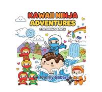 Kawaii Ninja Adventures: Coloring Book for Kids