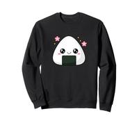 Kawaii Onigiri Carino Riso Food Amante Felpa