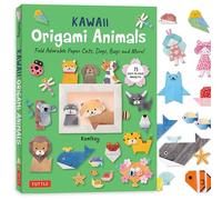 Kawaii Origami Animals: Fold Adorable Paper Cats, Dogs, Bugs and More!
