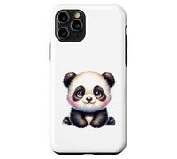 Kawaii Panda Bear Cute Animal Design per bambini Custodia per iPhone 11 Pro