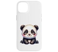 Kawaii Panda Bear Cute Animal Design per bambini Custodia per iPhone 14 Plus