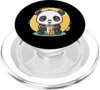Kawaii Panda Bere Bubble Tea Boba Anime Carino Grafica PopSockets PopGrip per MagSafe