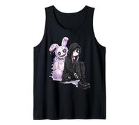 Kawaii Pastel Goth Bunny Anime Triste Emo Girl Alternativa Canotta