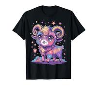 Kawaii Pastel Goth Creepy Cute Witchy Goat Baphomet Maglietta