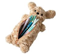 Kawaii Pencil Case,Peluche animale 3D Large Capacity Pouch for School | Grande Capacity Pouch,Plush Cushioning,Zip Closure,Compact Design,Colorful Cute,School Day,Home Study,Birthday Gift
