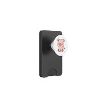 Kawaii Pig Cartoon - Simpatico design con animali della fattoria PopSockets PopWallet per MagSafe