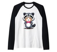 Kawaii Porcellino d’India Costume da Procione Maglia con Maniche Raglan