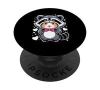 Kawaii Porcellino d’India Costume da Procione PopSockets PopGrip Adesivo