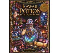 Kawaii Potion Coloring Book: 40 Cute Magical Potions, Enchanted Bottles, Cozy Witchcraft & Whimsical Fantasy Designs for All Ages
