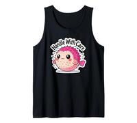 Kawaii Pufferfish Ocean Art Maniglia con Cura Sea Life Design Canotta
