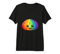 Kawaii Rainbow Dumpling Squishy Raviolo Cutie Arcobaleno Maglietta Premium