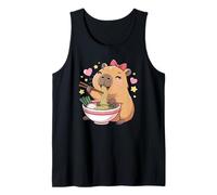Kawaii Ramen Capybara Carino Amante Capy Bambini Ragazze Donne Canotta