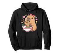Kawaii Ramen Capybara Carino Amante Capy Bambini Ragazze Donne Felpa con Cappuccio