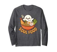Kawaii Ramen Ghost Noodles Soul Food Amante Maglia a Manica