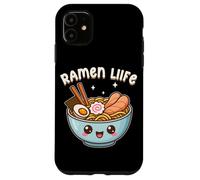 Kawaii Ramen Vita Ciotola Di Ramen Noodles Zuppa Anime Otaku Custodia per iPhone 11