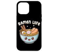 Kawaii Ramen Vita Ciotola Di Ramen Noodles Zuppa Anime Otaku Custodia per iPhone 12 Pro Max