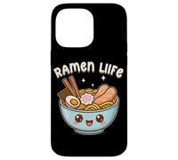 Kawaii Ramen Vita Ciotola Di Ramen Noodles Zuppa Anime Otaku Custodia per iPhone 14 Pro Max