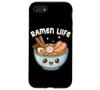 Kawaii Ramen Vita Ciotola Di Ramen Noodles Zuppa Anime Otaku Custodia per iPhone SE (2020) / 7 / 8