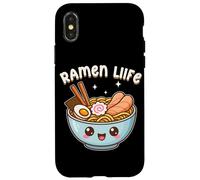 Kawaii Ramen Vita Ciotola Di Ramen Noodles Zuppa Anime Otaku Custodia per iPhone X/XS
