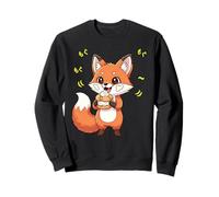 Kawaii Red Fox Forest Dog Munching Felicemente Felpa