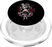 Kawaii Rockabilly Scheletro Pin Up Horror Ribelle PopSockets PopGrip per MagSafe