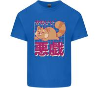 Kawaii Rosso Panda Giapponese Carino T-Shirt Ragazzi Ragazze
