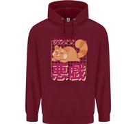 Kawaii Rosso Panda Giapponese Carino Uomo Felpa