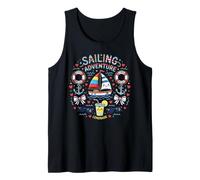 Kawaii Sailing Adventure Boat Ocean Lemonade Canotta