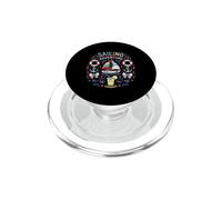 Kawaii Sailing Adventure Boat Ocean Lemonade PopSockets PopGrip per MagSafe