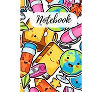 Kawaii School Supplies Notebook - Cute Back to School (100 Pages)