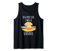 Kawaii SeaShell Cute Sea Shell Ragazze Preteen Beach Ocean Fan Canotta