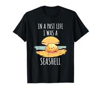 Kawaii SeaShell Cute Sea Shell Ragazze Preteen Beach Ocean Fan Maglietta