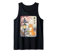 Kawaii Shiba Inu Matcha Boba Giapponese Carino Anime Amante dei Cani Canotta