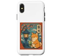 Kawaii Shiba Inu Matcha Boba Giapponese carino anime amante dei cani Custodia per iPhone X/XS
