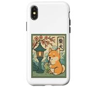 Kawaii Shiba Inu Matcha Boba Giapponese Carino Anime Amante dei Cani Custodia per iPhone X/XS