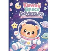 Kawaii Space Activity: Cute Coloring and Activity Book for Kids Ages 3-7 | Mazes, Dot to Dot, Puzzles, Matching Games and More