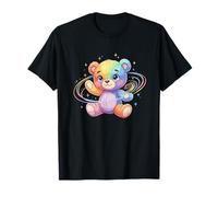 Kawaii Space Teddy Bear, Galassia Arcobaleno Pastello Maglietta