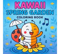 Kawaii Spring Garden Adventure: A Cute Coloring Book for Kids with Fun Flowers, Animals, and Outdoor Play: 20 Adorable Springtime Scenes for Toddlers and Preschoolers Who Love Nature and Garden Fun